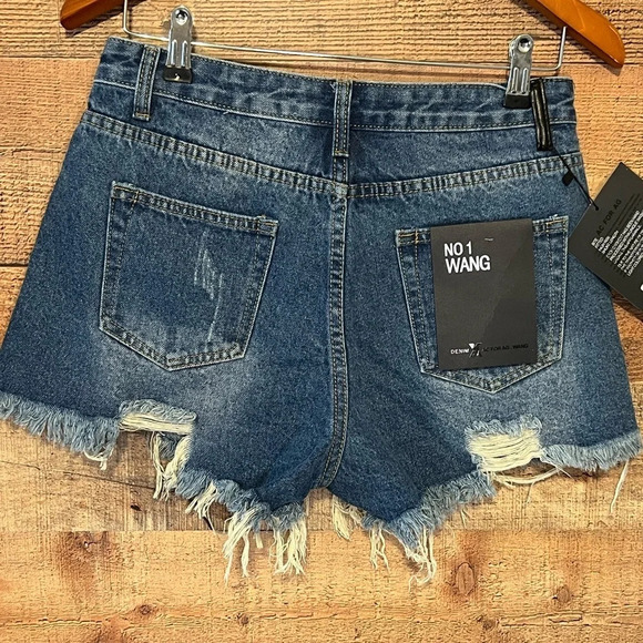 🌻 DenimX CutOff Distressed size XL Women’s Shorts - Picture 13 of 14